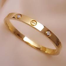 Stainless Steel Luxury Screw Hand Cuff Bracelet