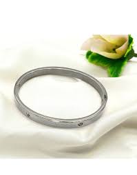 Stainless Steel Luxury Screw Hand Cuff Bracelet